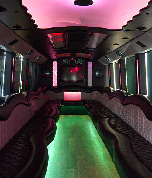 40-passenger party bus Wausau