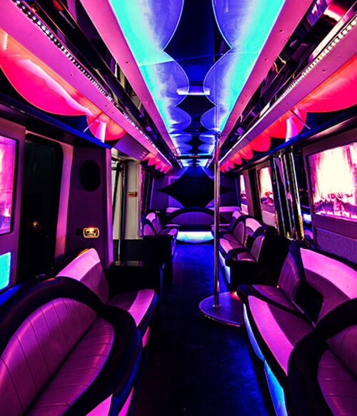 Luxury party buses in Milwaukee